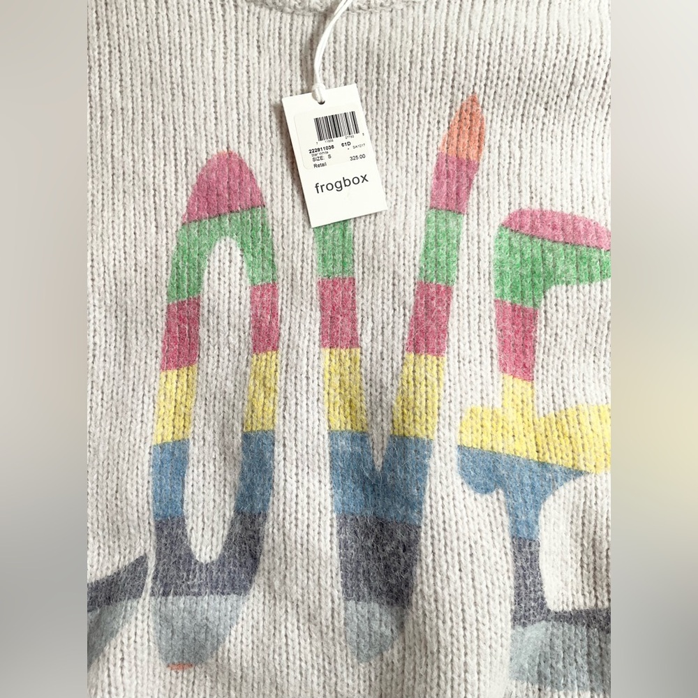 COPY - FROGBOX ALPACA KNIT SWEATER - Picture 9 of 9